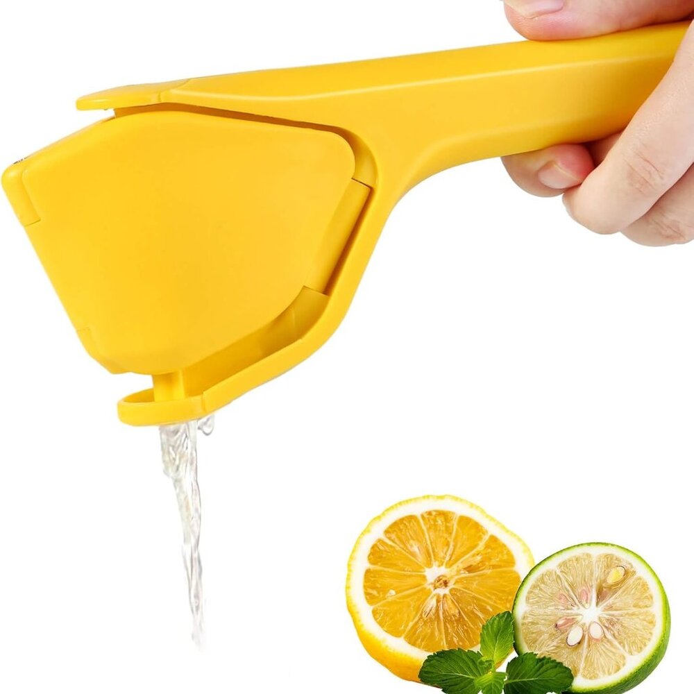 Lemon Lime Squeezer Hand Juicer Lemon Squeezer Max Extraction(1 Pack(Any Color))